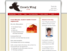 Tablet Screenshot of crowswing.com